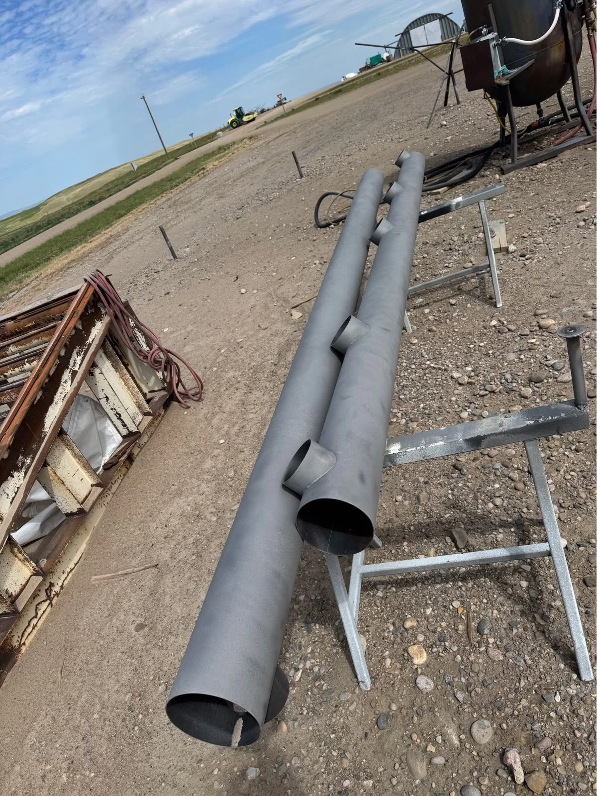 Air Seeder Delivery Pipes